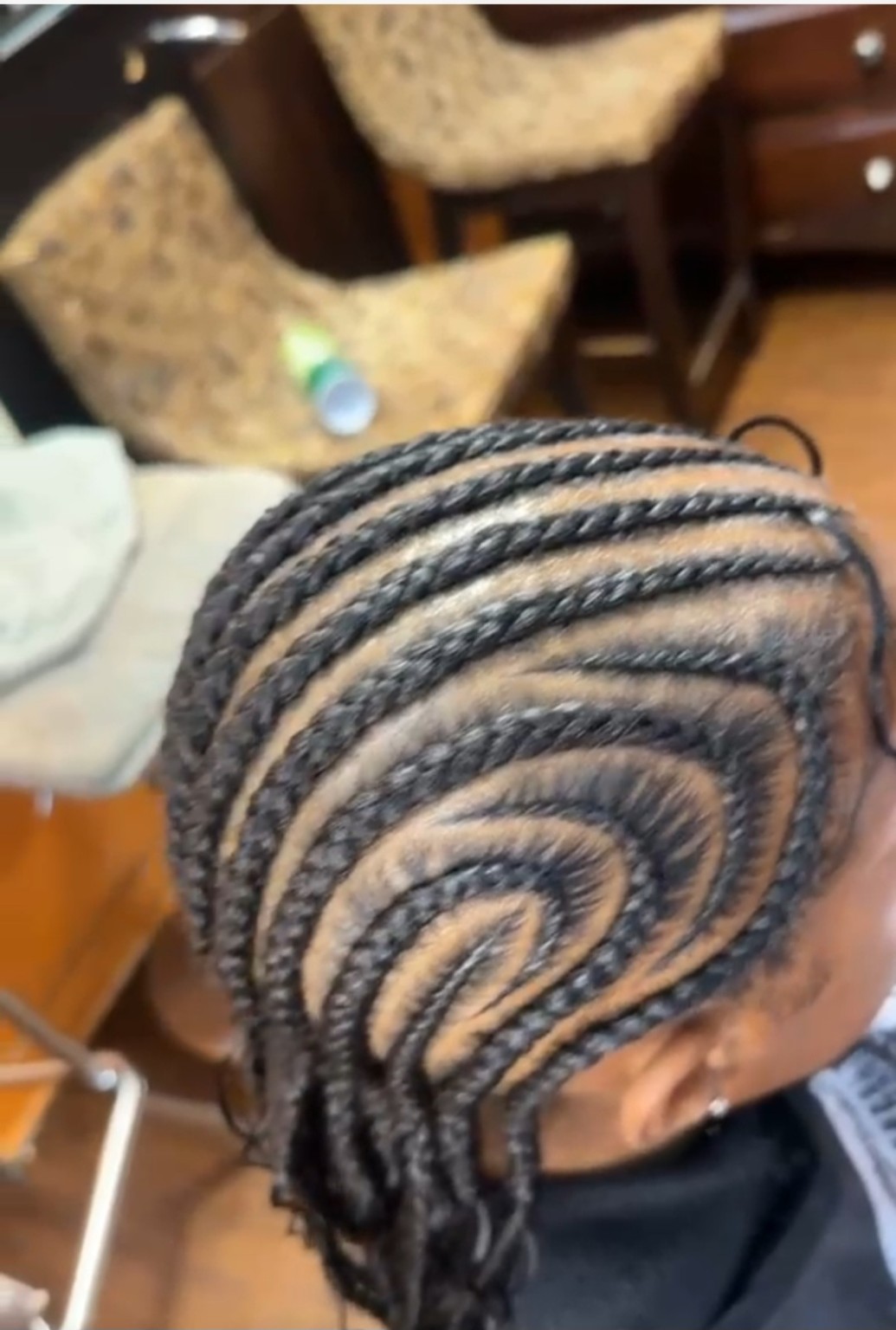 African hair braiding style by The Sister's African Hair Braiding